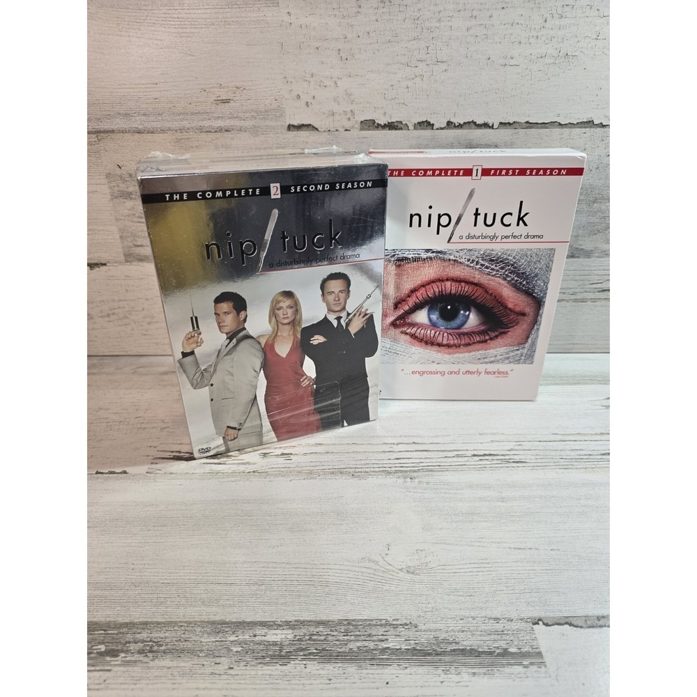 Nip/Tuck Seasons 1 -4 (2-4 are sealed) DVD Box Set Ryan Murphy‎ Medical Drama